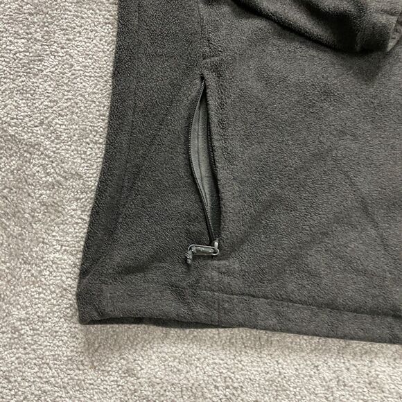 Columbia Steen Mountain Fleece Jacket Mens XL Gray Full Zip Pockets High Neck - Picture 11 of 11